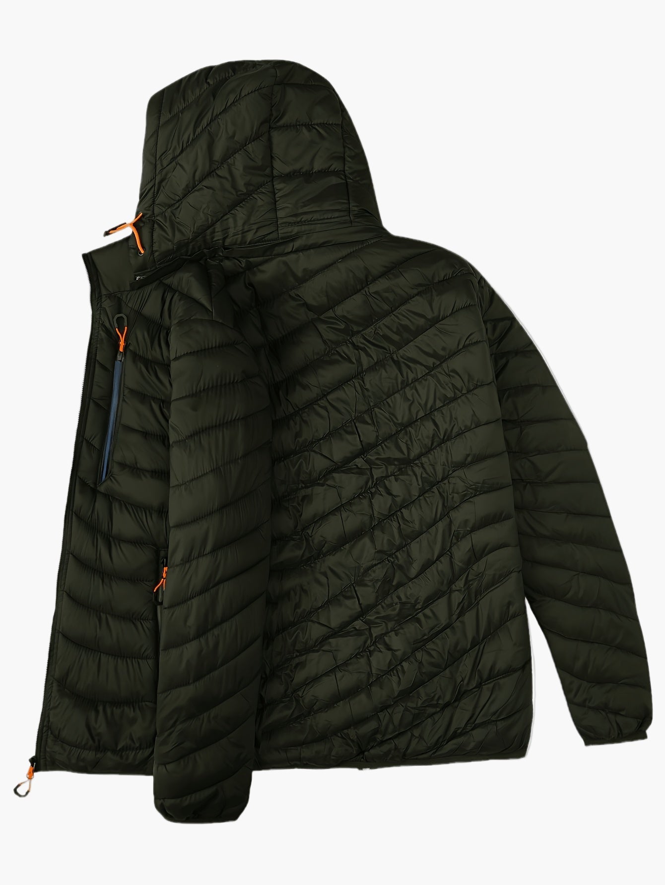 Herren Steppjacke mit Kapuze für Outdoor und Freizeit – Leicht & Warm