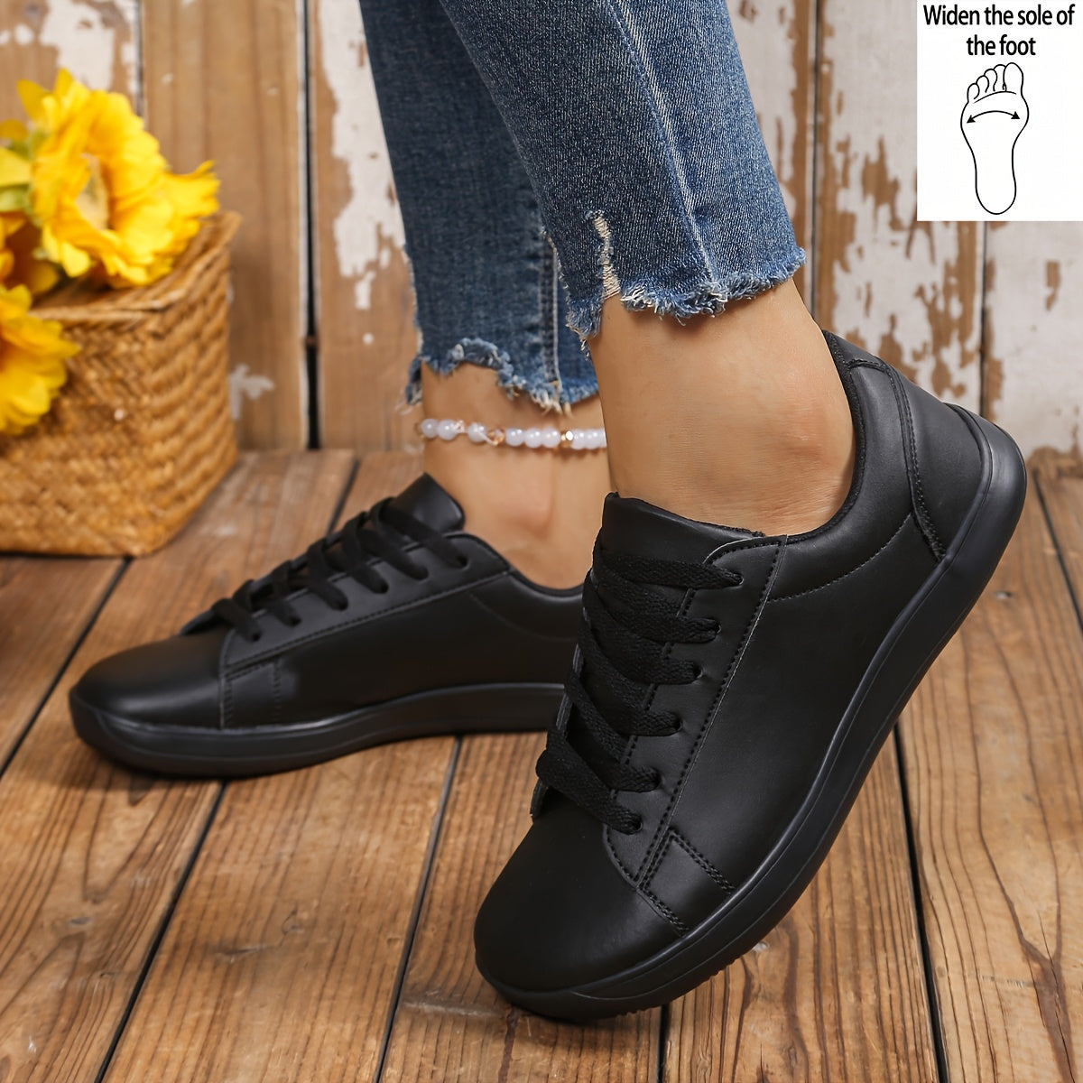 Damen Sneaker – Modische Freizeitschuhe mit Schnürung für Alltag und Freizeit