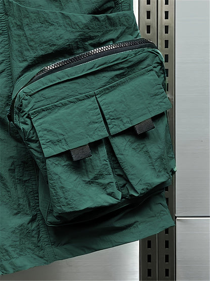 Herren Utility Cargo Shorts mit großen Taschen – Streetwear & Outdoor Style