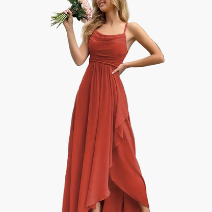 Elegantes Damen-Abendkleid Maxilänge – Stilvolles Fit & Flare Design für festliche Anlässe