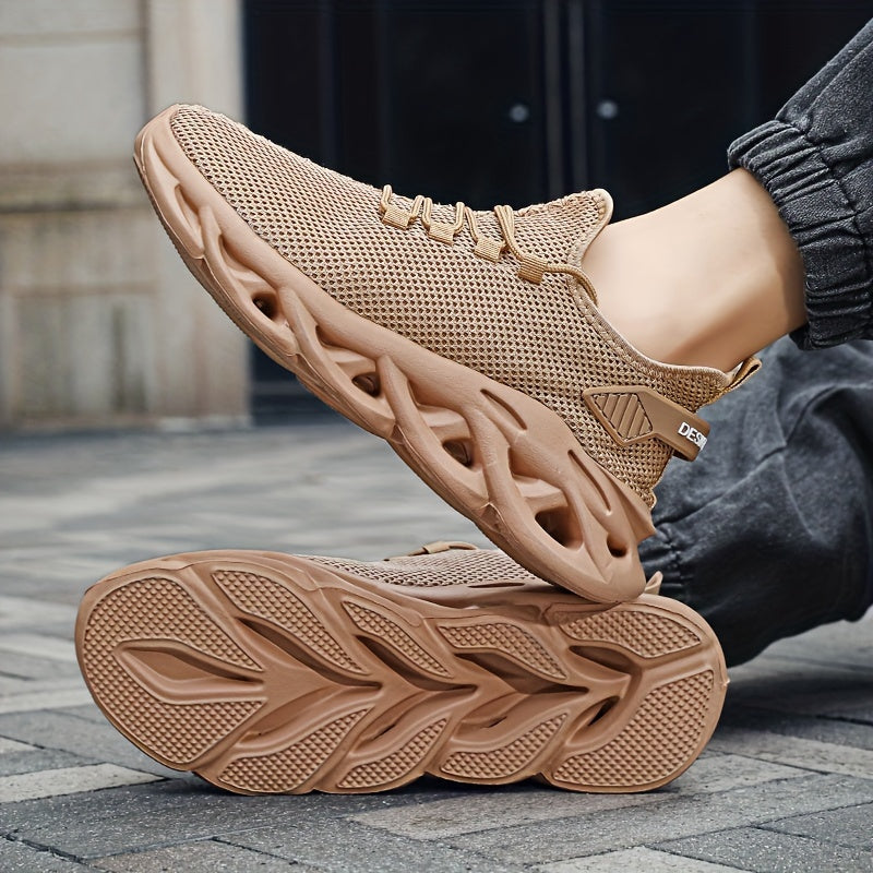 Herren Sneaker Sportliche Laufschuhe mit Innovativer Sohle – Atmungsaktive Freizeit Turnschuhe für Alltag und Training