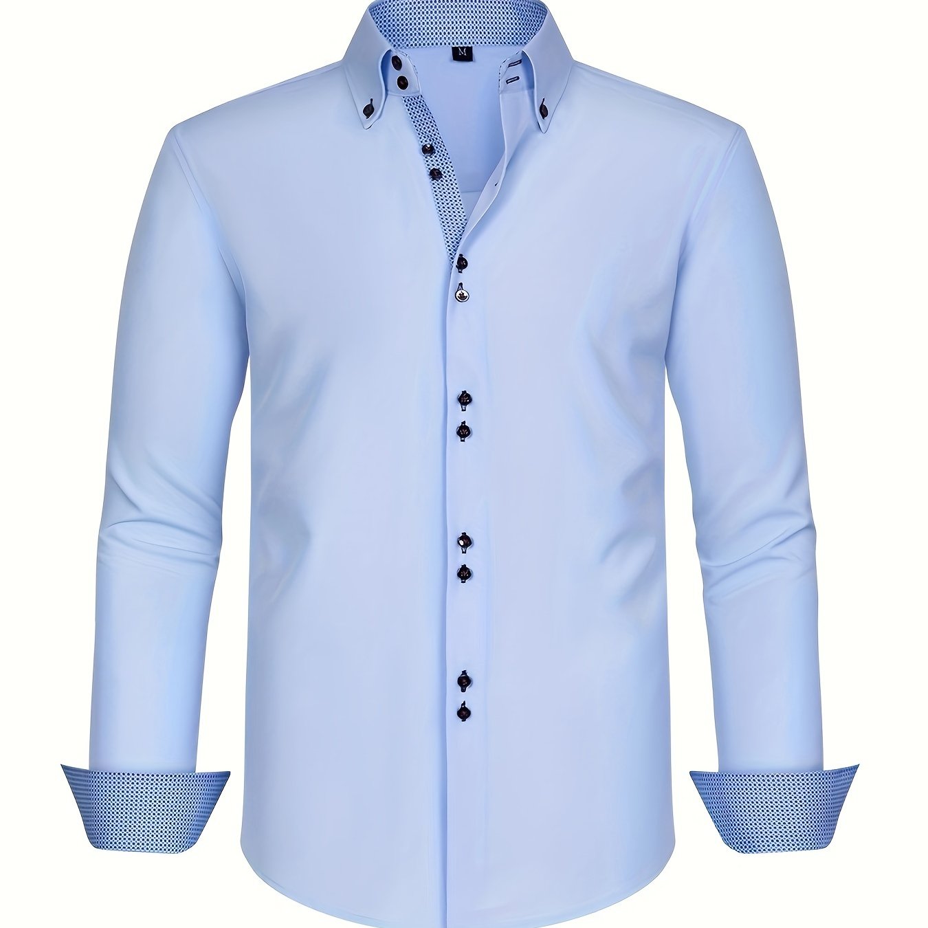 Herren Business-Freizeithemd Slim Fit – Eleganter Stil für Büro und Alltag