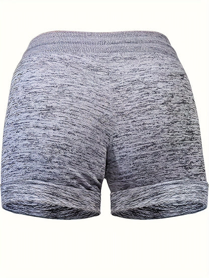Damen Freizeit-Shorts mit Print und Kordelzug – Perfekt für den Sommer und Urlaub
