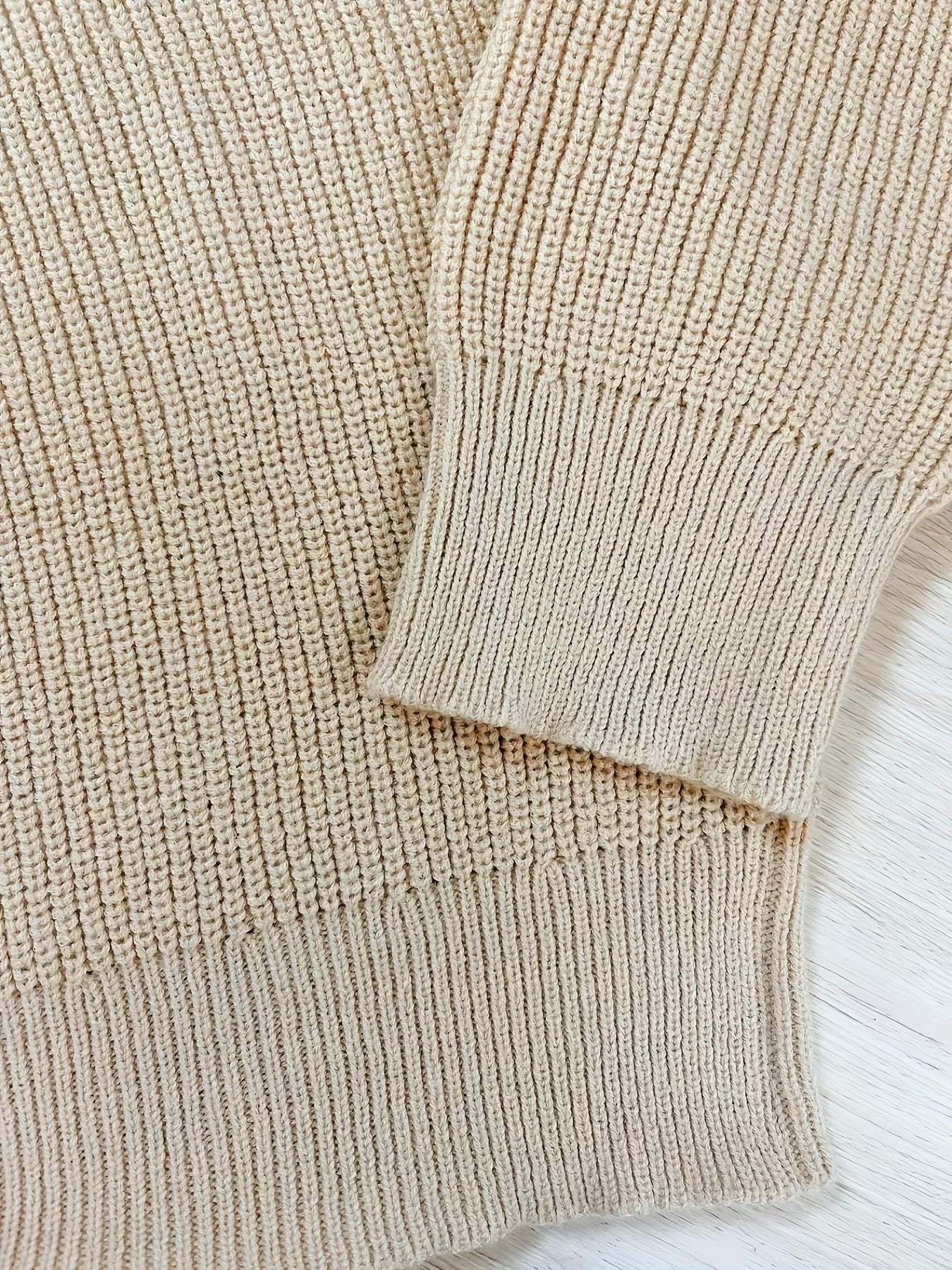 Herren Strickpullover mit Reißverschluss – Moderner Freizeitstil für Herbst und Winter