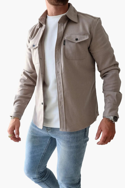 Herren Freizeit Hemd mit Brusttaschen