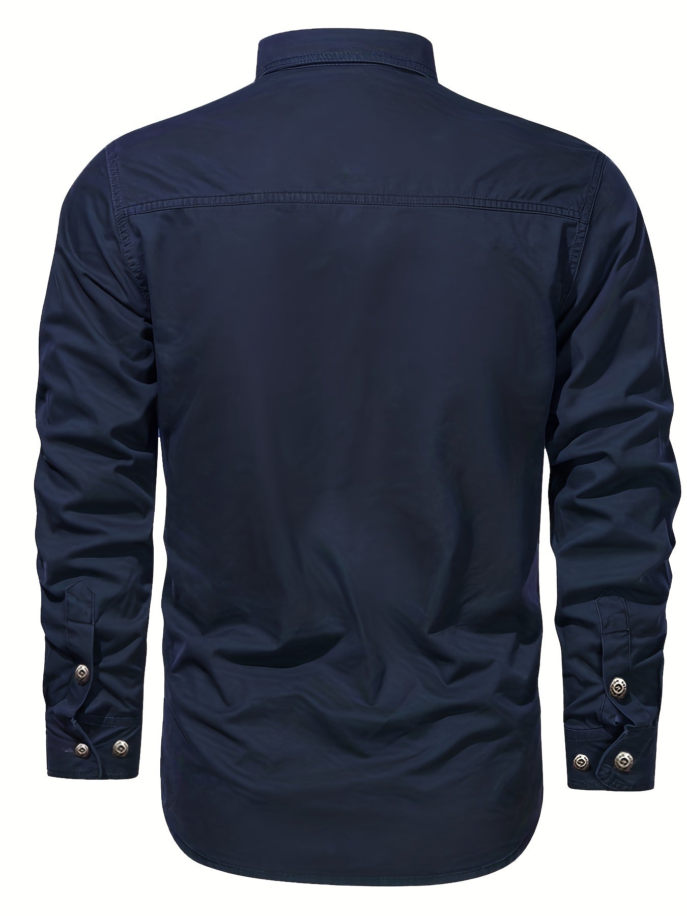 Herren Outdoor-Freizeithemd Langarm – Casual Style mit Brusttaschen, ideal für Abenteuer und Alltag