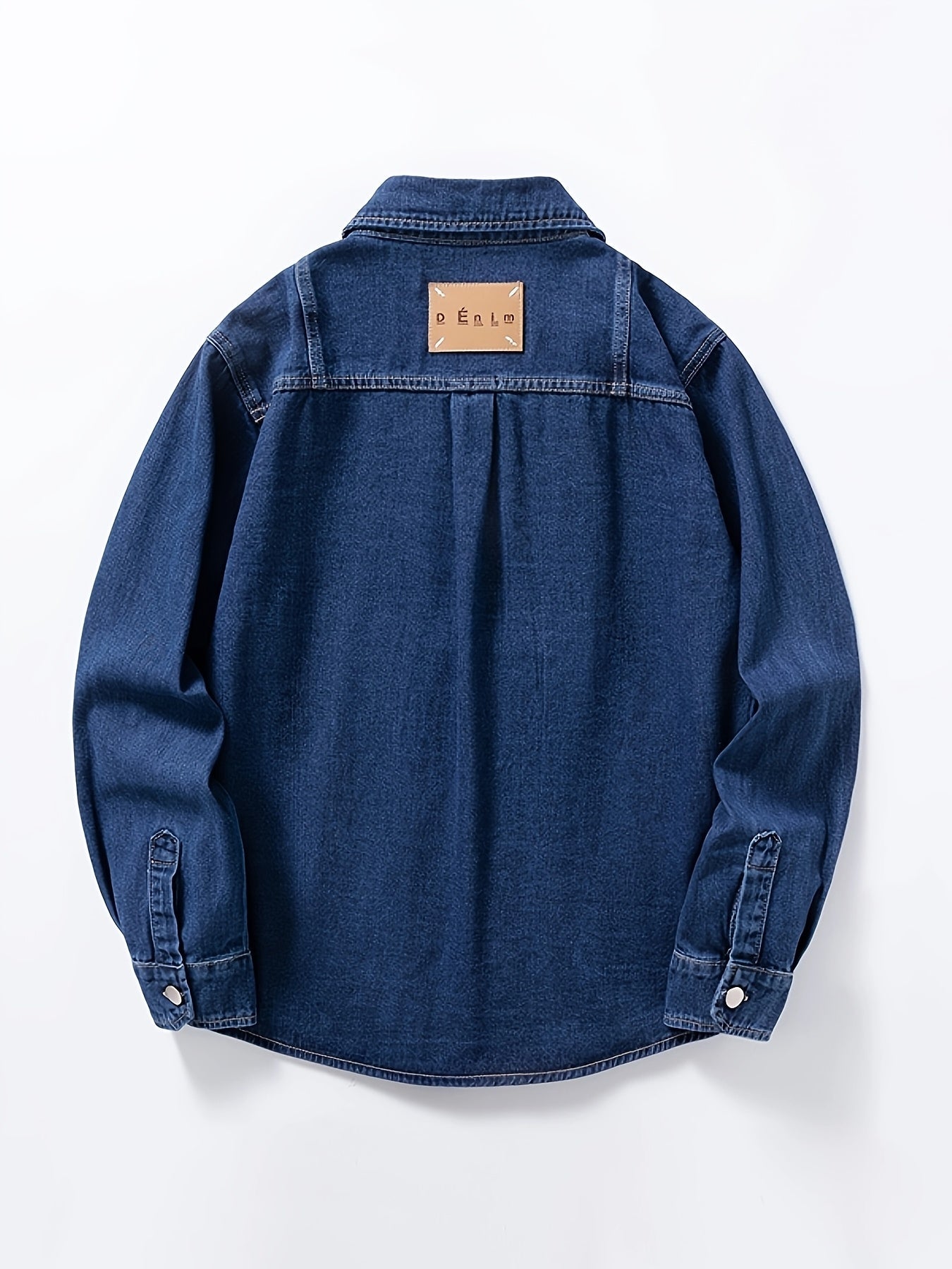 Herren Denim Overshirt – Lässiger Style für Alltag & Freizeit