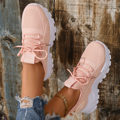 Damen Sneaker Sportlich Bequem Alltag Freizeit Trendige Turnschuhe