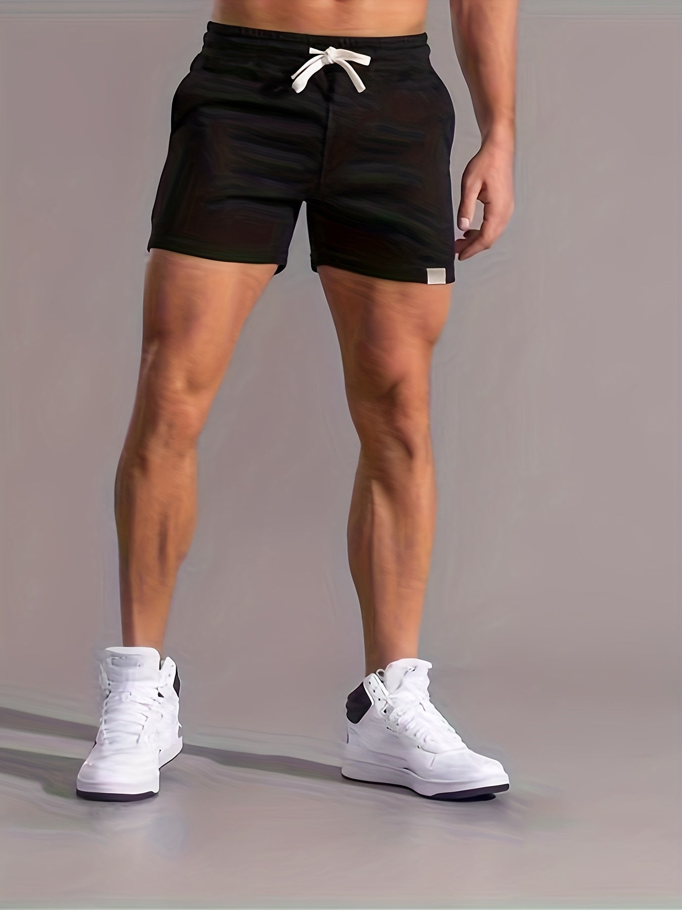Herren Sportshorts mit Kordelzug – Bequeme Fitness- und Freizeithose