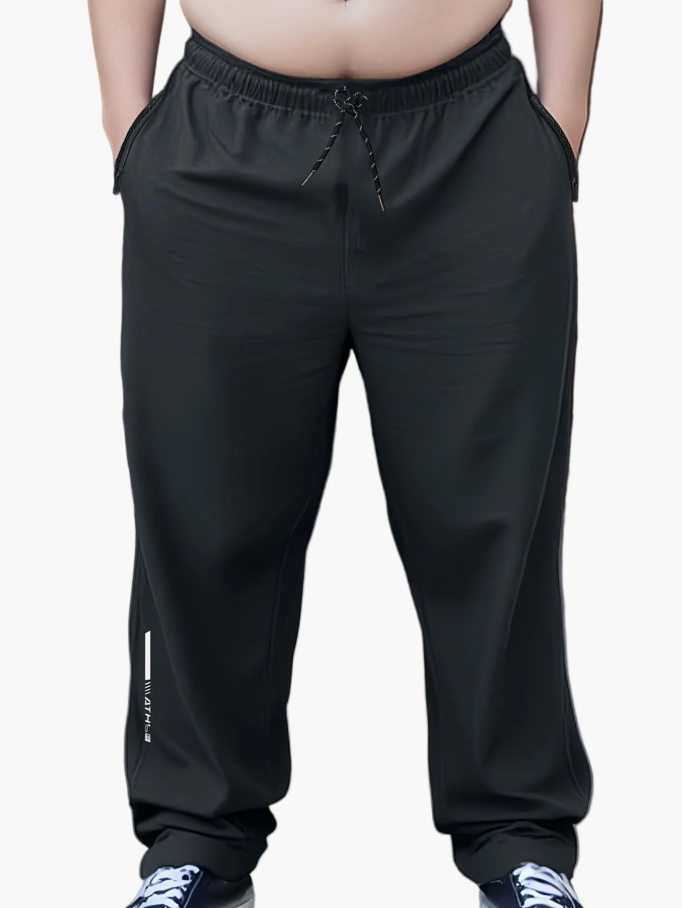 Herren Jogginghose mit Kordelzug – Bequeme Freizeithose für Alltag und Sport – Große Größen