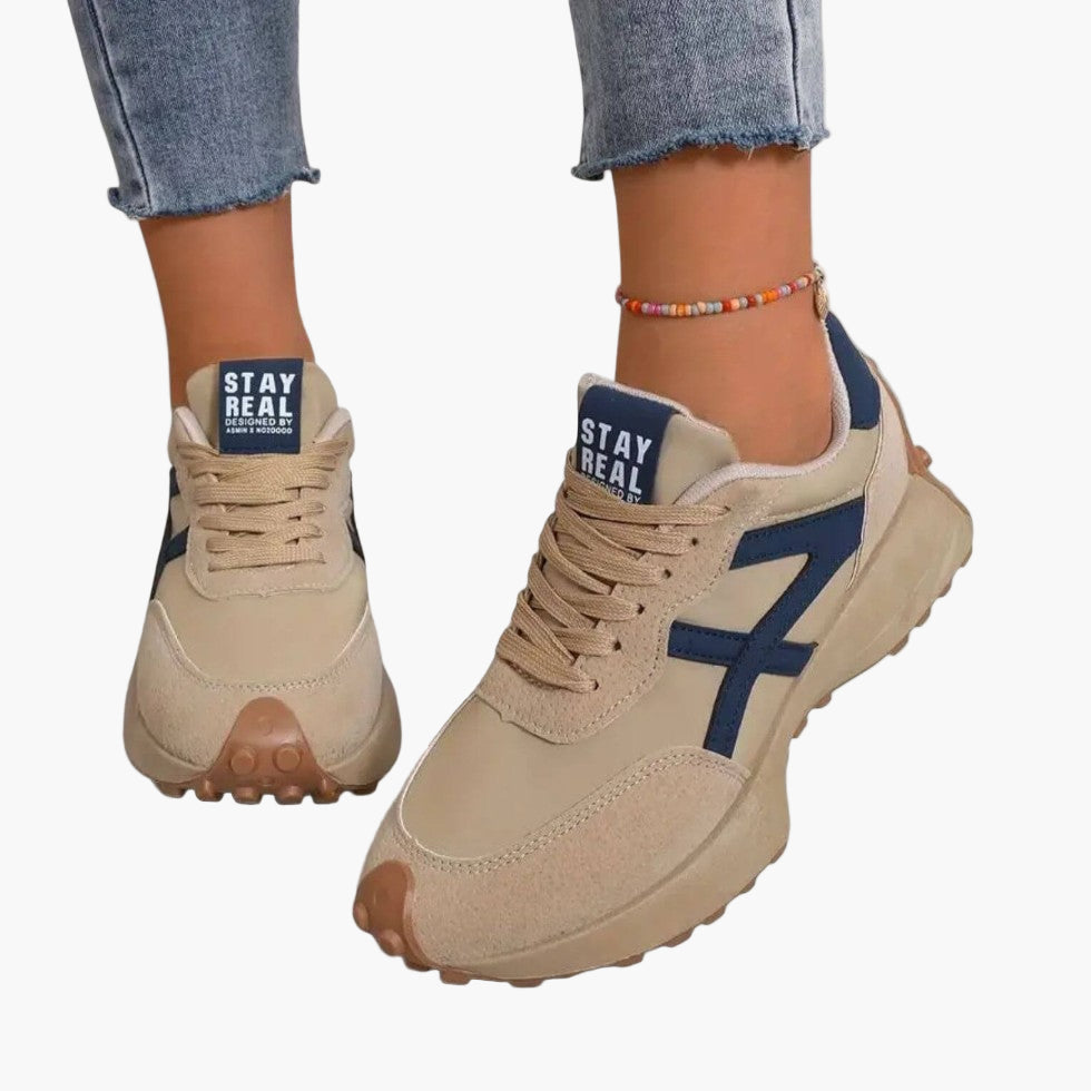 Damen Sneaker Sportliche Laufschuhe für Alltag und Freizeit