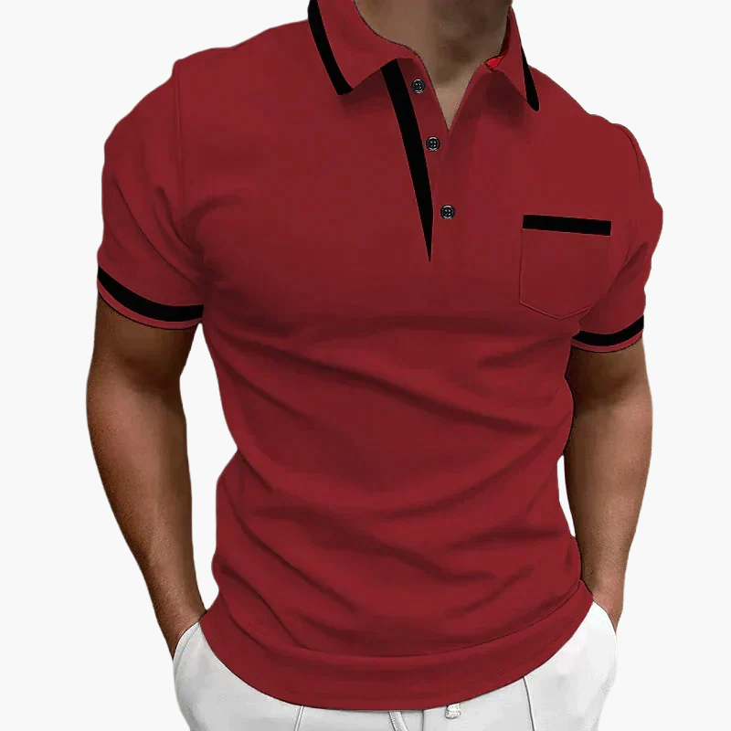Herren Poloshirt Modern