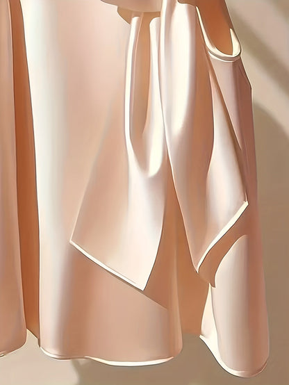 Damen Elegantes ärmelloses Oberteil mit Schleifendetail für festliche Anlässe