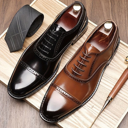 Herren Business Oxford-Schuhe – Klassische Eleganz für Büro & Anlass
