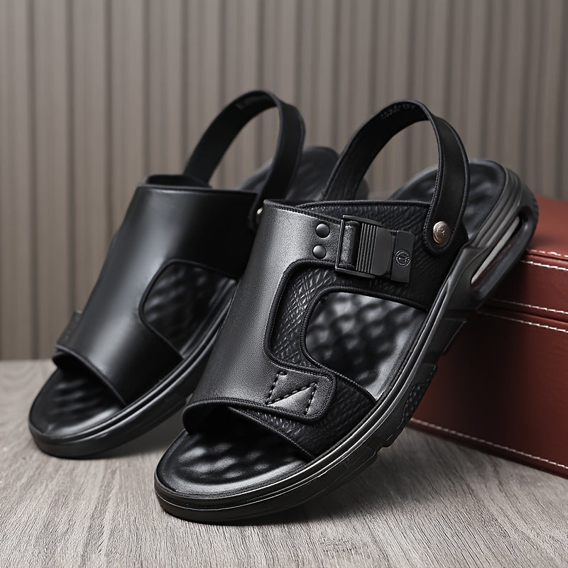 Herren Komfort-Sandalen mit Luftkissen und modernem Design – Vielseitige Sommerschuhe für Alltag und Freizeit