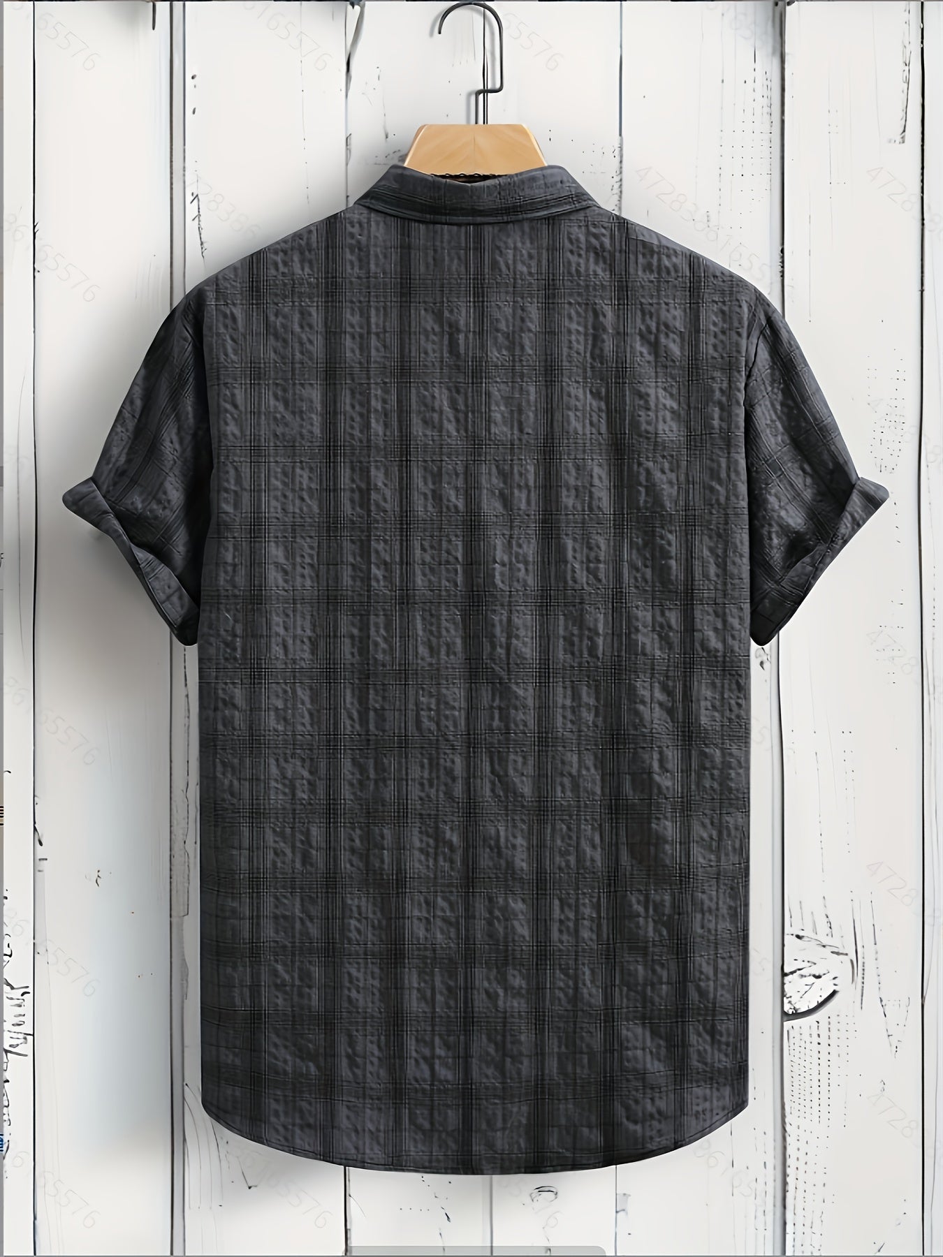 Herren Freizeit Kurzarm-Hemd im Karo-Design – Stilvolle Sommer-Mode für Alltag und Ausgehen