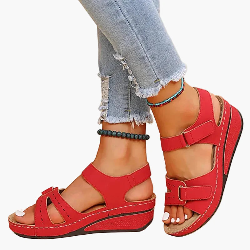 Damen Komfort-Wedgesandalen für Alltag und Wandern – Ergonomischer Halt & Modernes Design