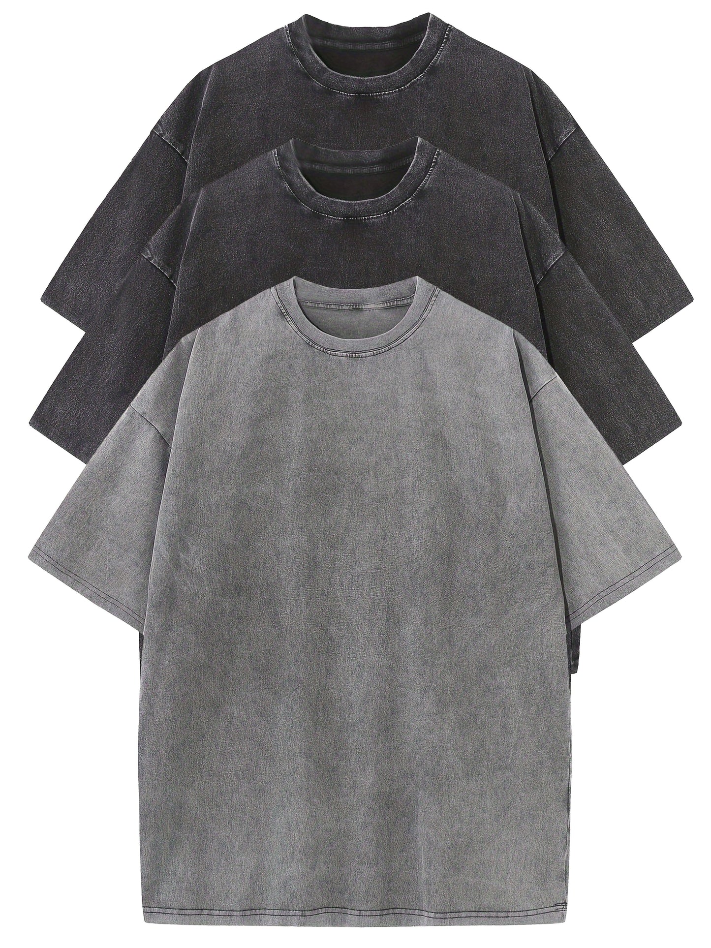 Herren Oversize T-Shirt Vintage Look – Lässiges Basic für Alltag und Freizeit