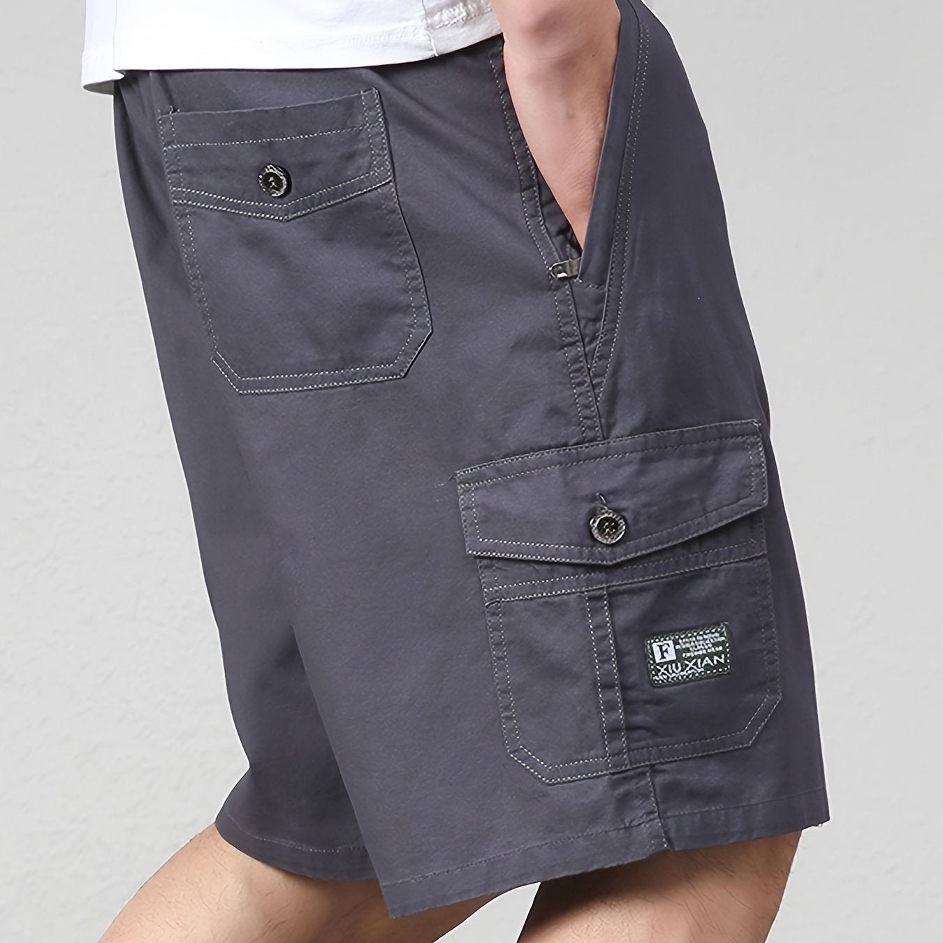 Herren Cargo-Shorts im Freizeitstil mit praktischen Taschen – Ideal für Alltag & Outdoor