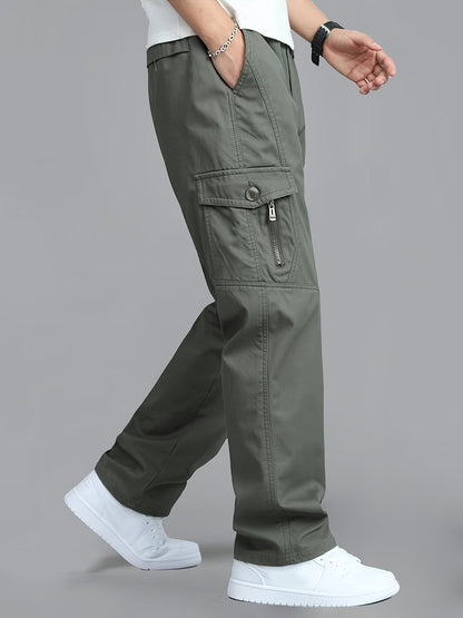 Herren Cargo-Hose Relaxed Fit mit Taschen – Urban Streetwear & Freizeit