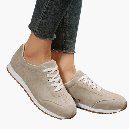 Damen Freizeitsneaker im sportlichen Retro-Look – Alltag & Freizeit