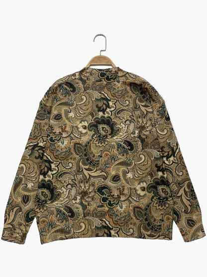 Damen Vintage Pullover mit Paisley-Muster – Eleganter Freizeit-Look für Alltag und Büro