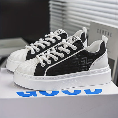 Herren Sneaker mit Plateau und modernem Design – Streetstyle Freizeitschuhe