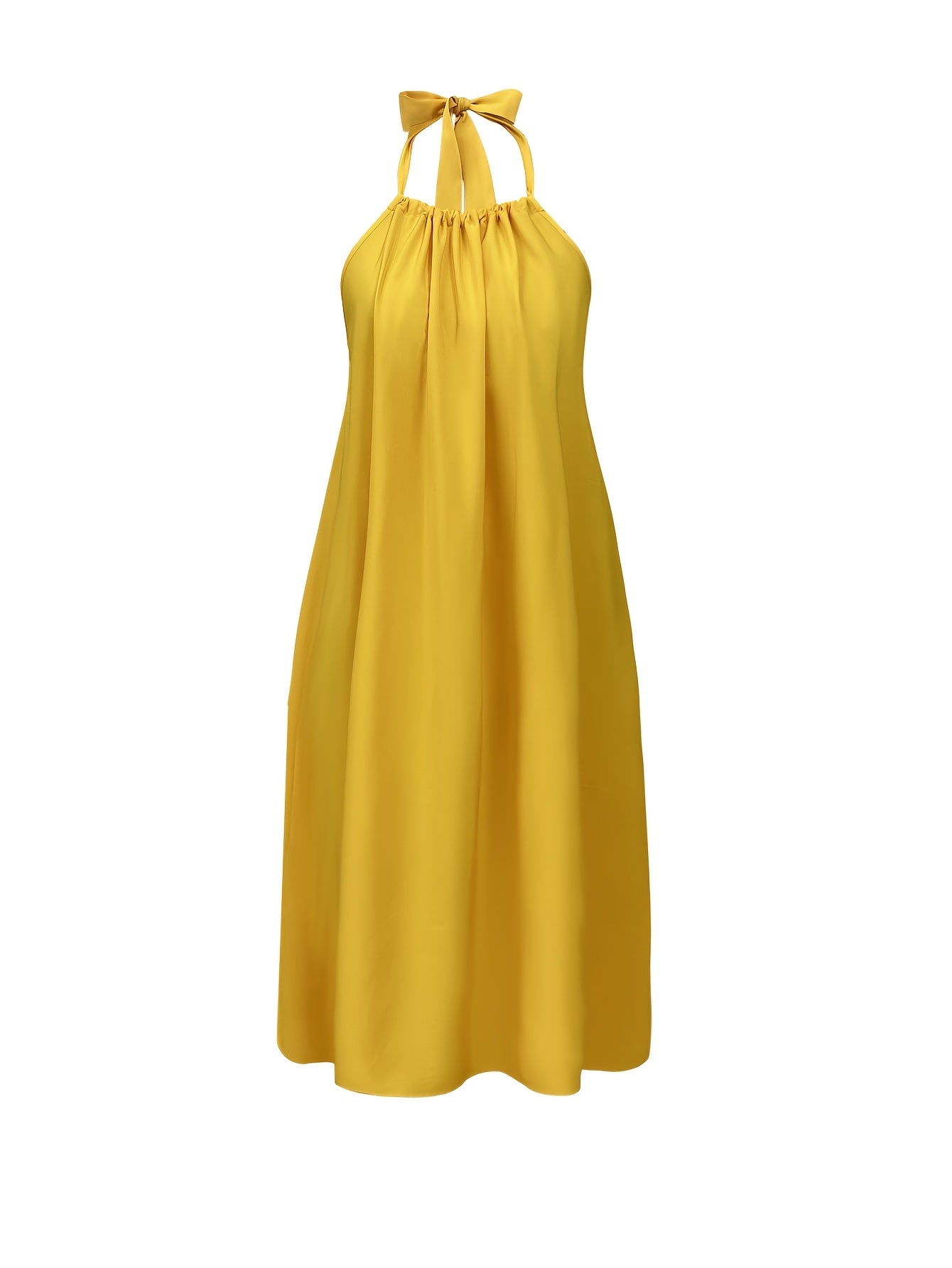 Damen Maxikleid mit Rückenfrei und Neckholder – Elegantes Sommerkleid für besondere Anlässe