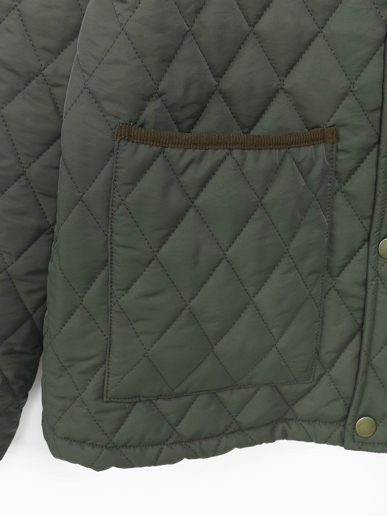 Herren Steppjacke im Casual-Stil für Herbst und Winter – Ideal für Alltag und Freizeit