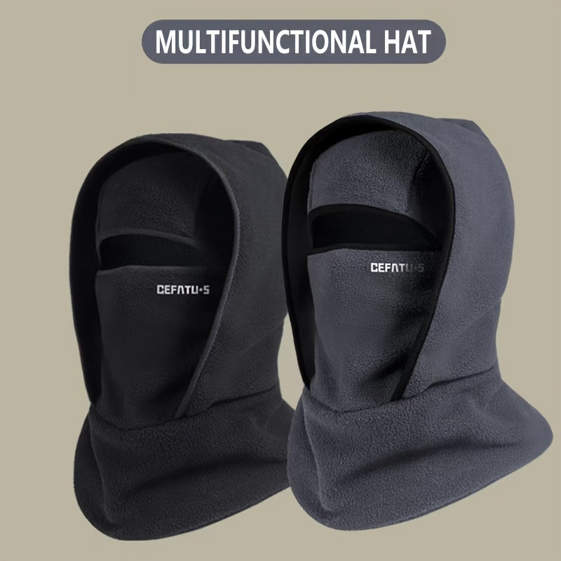 Sturmhaube Kapuzen-Balaclava aus Fleece Winddicht Warm für Wintersport