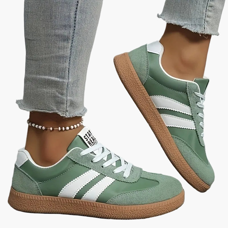 Damen Retro Sneaker Freizeit Stil – Bequeme Turnschuhe für Alltag & Streetwear