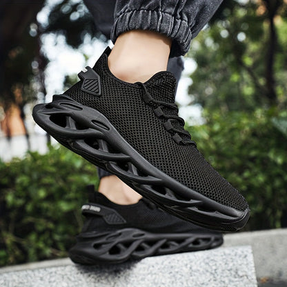 Herren Sneaker Sportliche Laufschuhe mit Innovativer Sohle – Atmungsaktive Freizeit Turnschuhe für Alltag und Training