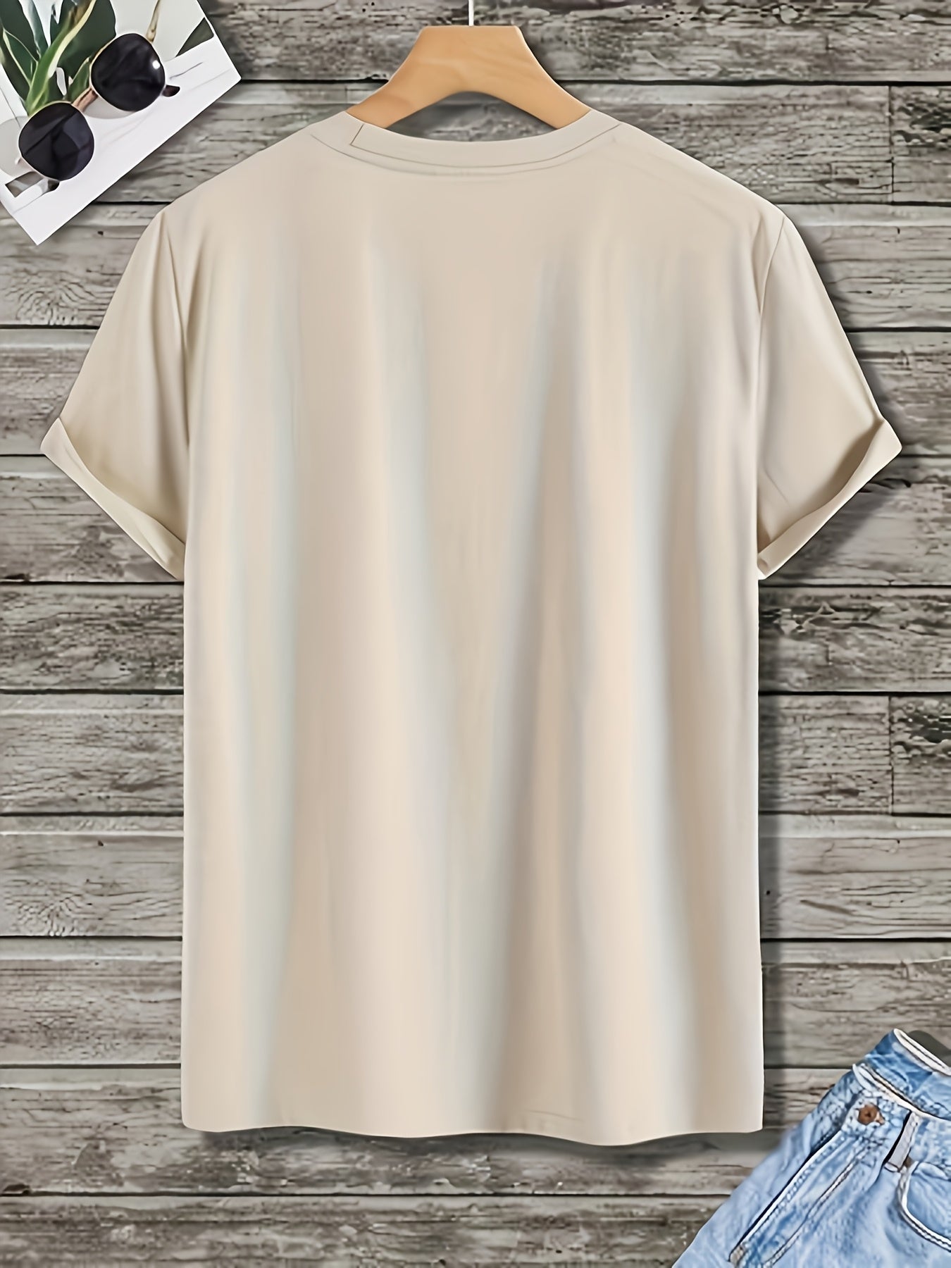 Herren T-Shirt mit "BEAST" Statement und Löwenkopf-Design – Urban Streetwear, Oversize Look