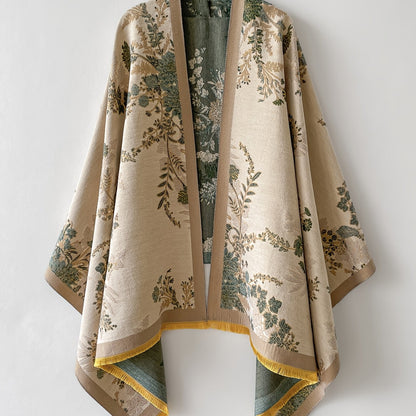Damen Kimono Cardigan im floralen Boho-Stil – Elegante Überwurfjacke für Freizeit und besondere Anlässe