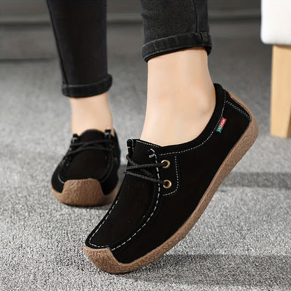Damen Freizeitschuhe – Bequeme Mokassin-Slipper im Casual-Stil für Alltag und Büro