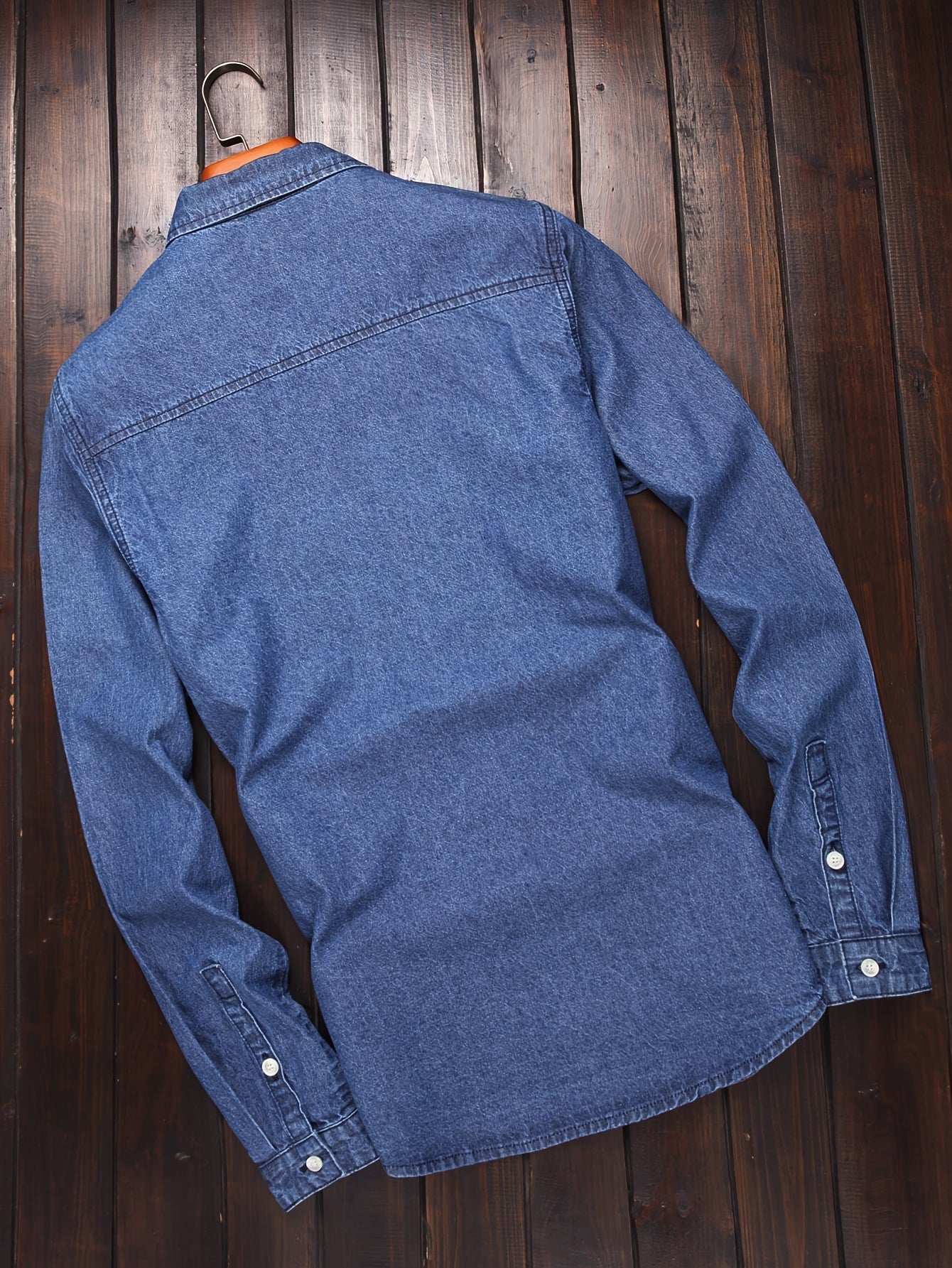 Herren Jeanshemd im lässigen Stil für Freizeit und Alltag