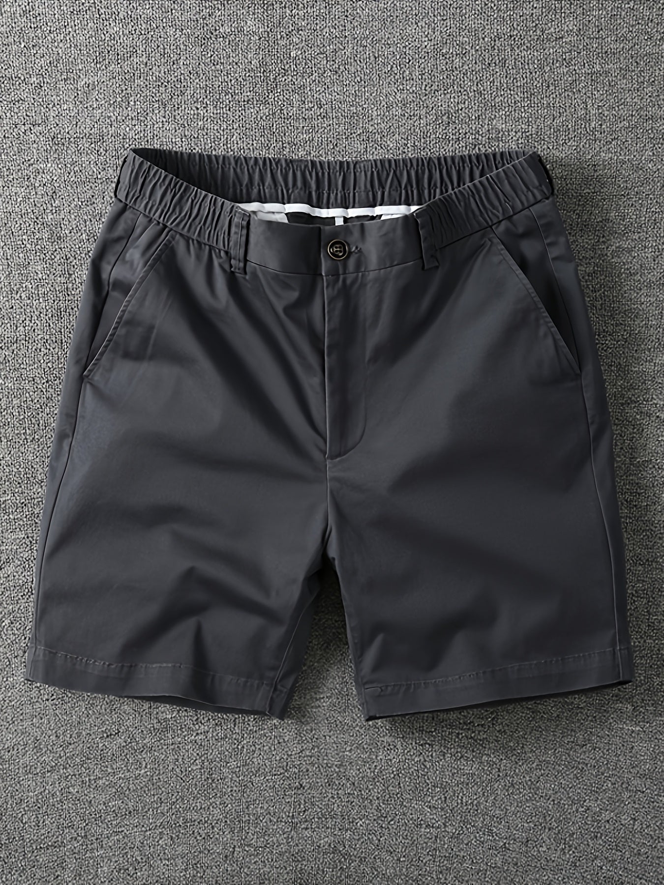 Summer Micro-elastic Casual Shorts, Four-tenths Length Shorts