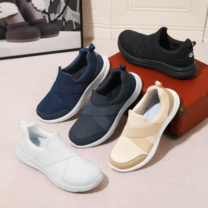 Herren Slip-On Freizeitschuhe – Bequeme Walkingschuhe mit modernem Design