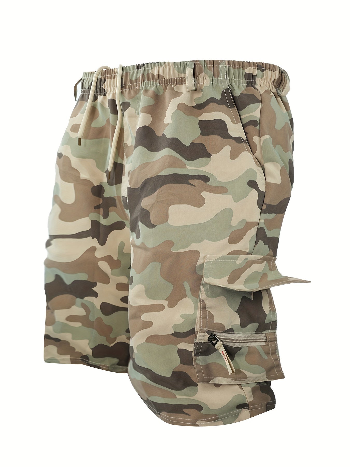 Herren Cargo Shorts 3er Pack – Bequeme Utility Bermudas mit Taschen für Alltag & Freizeit