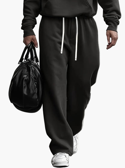 Herren Freizeit Hoodie Set – Bequemer Jogginganzug für Alltag und Reisen