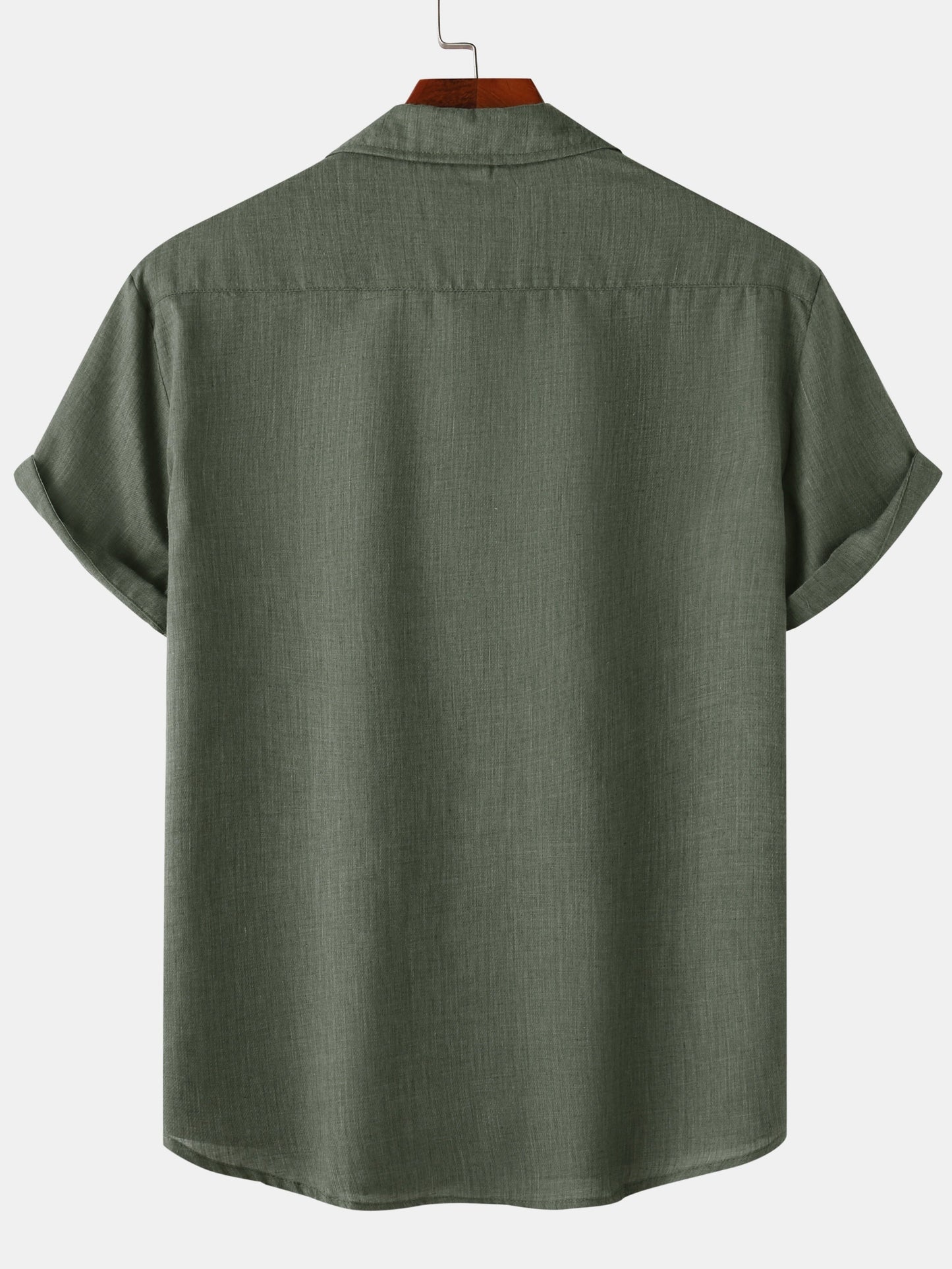 Herren Kurzarm Freizeithemd mit Brusttasche – Stilvolles Sommerhemd für Alltag & Urlaub