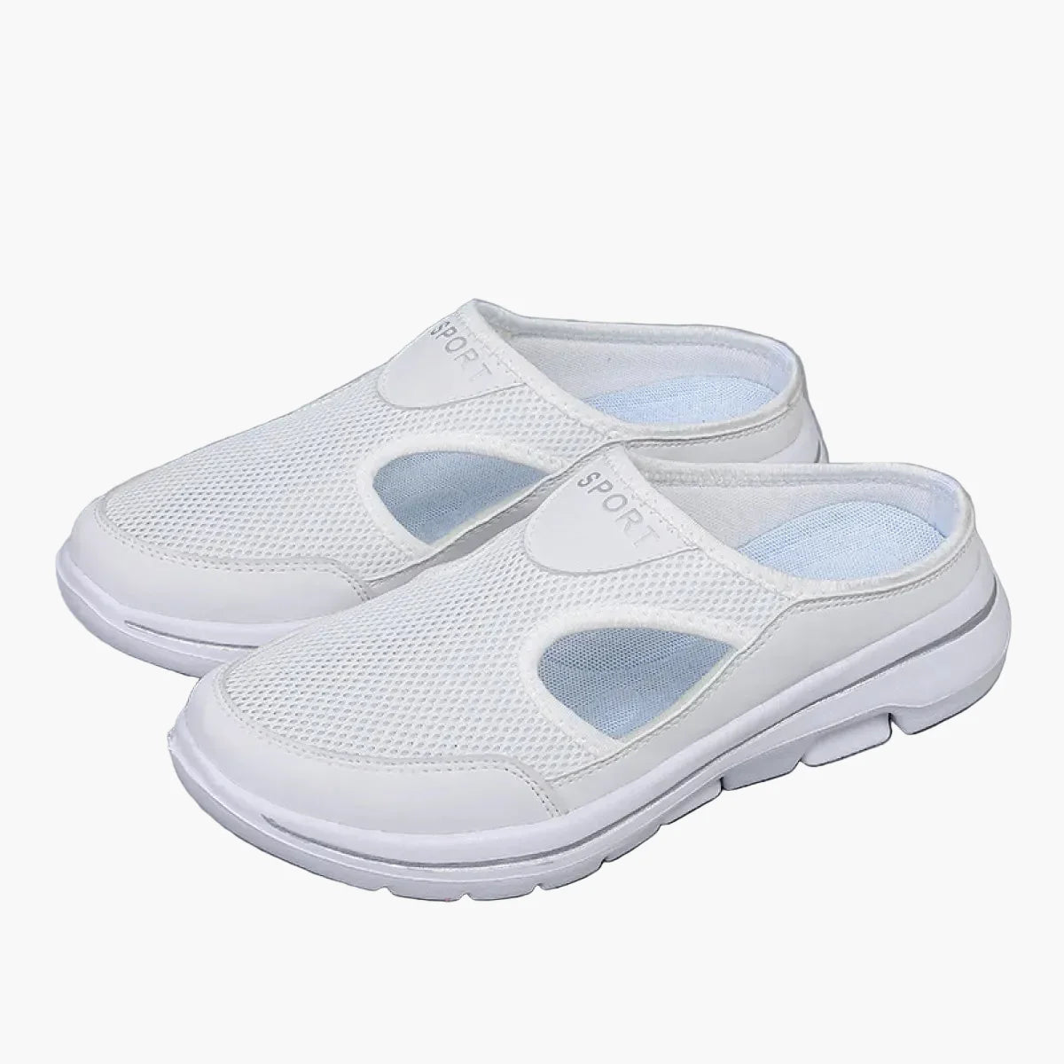 Herren Orthopädische Slipper – Bequeme Sportliche Freizeitschuhe mit Atmungsaktiver Mesh-Struktur