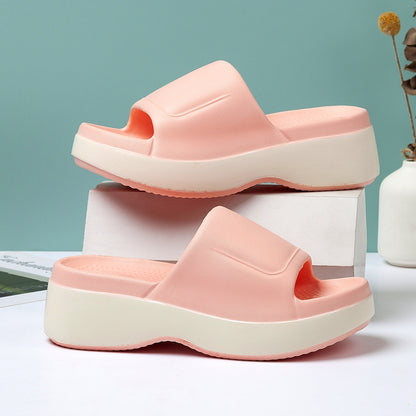 Damen Plateau-Slipper – Bequeme Sommerschuhe für Freizeit & Alltag