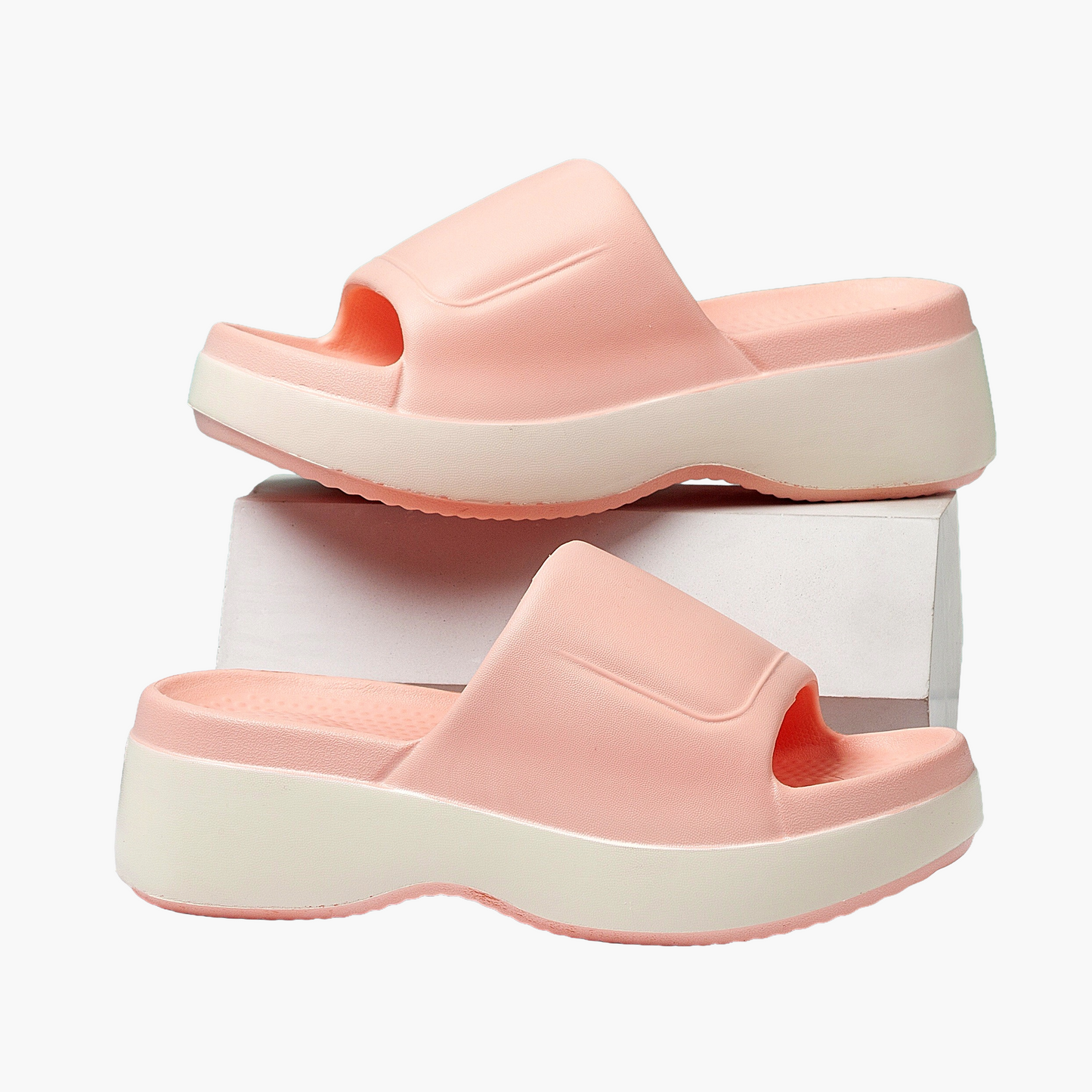 Damen Plateau-Slipper – Bequeme Sommerschuhe für Freizeit & Alltag