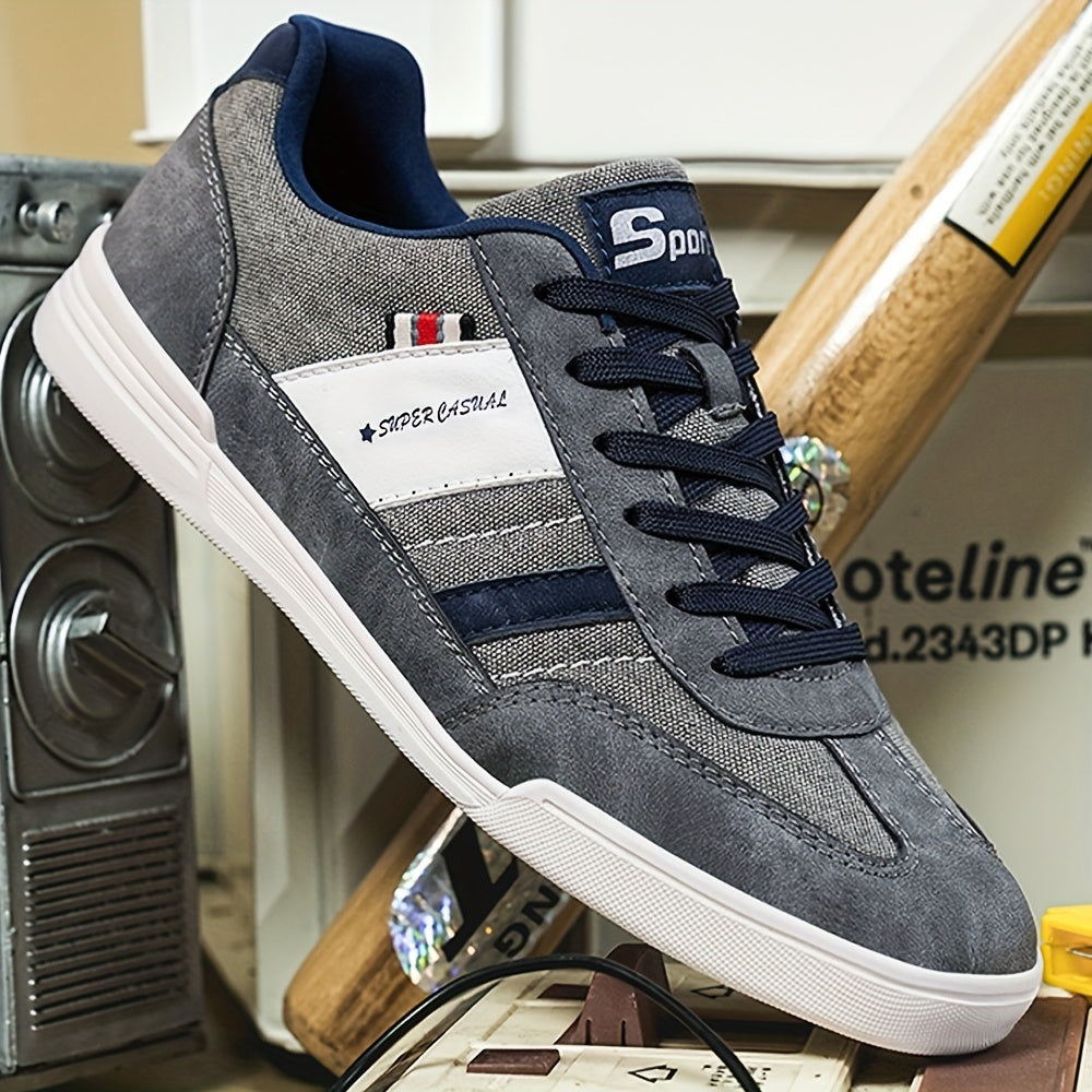 Herren Sneaker Vintage Stil Super Casual – Freizeit- und Alltagsschuhe