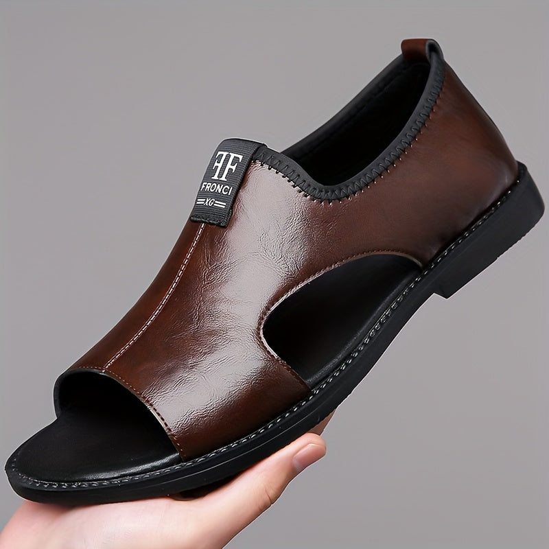 Herren Business-Sandale Offene Loafer Eleganter Freizeitstil