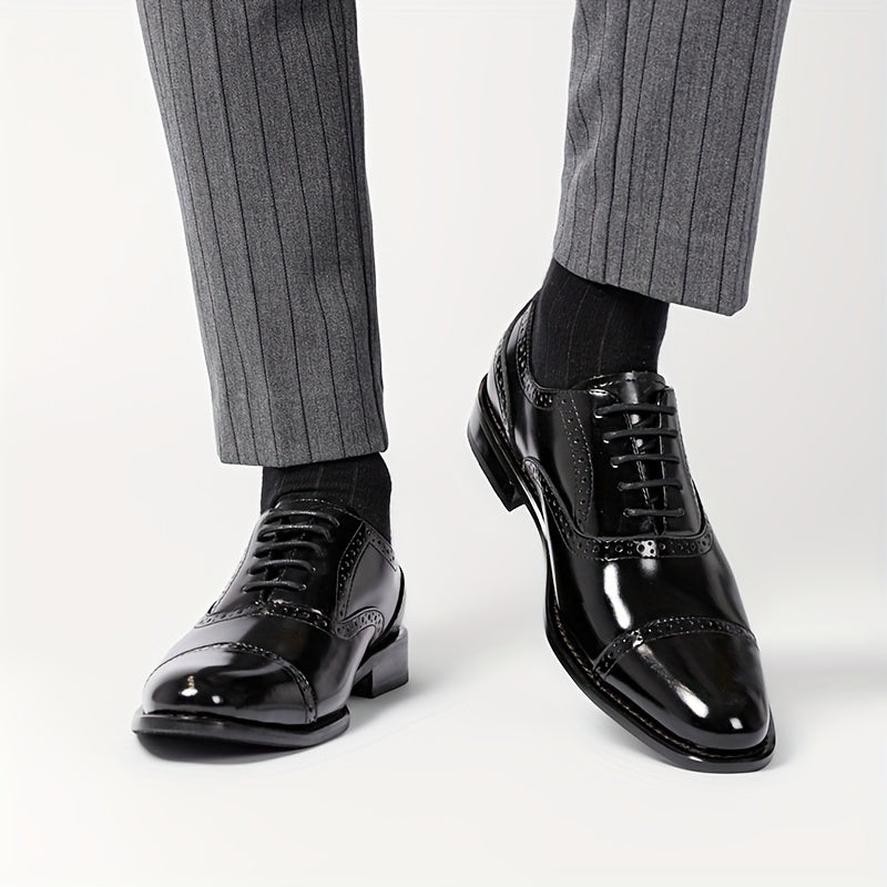 Herren Business Oxford-Schuhe – Klassische Eleganz für Büro & Anlass