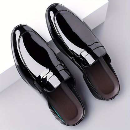 Herren Elegante Backless Loafer – Business & Freizeit Slip-On Schuhe