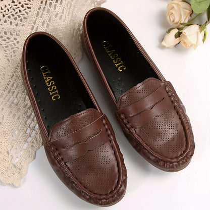 Damen Klassische Bequeme Loafer – Flexibilität & Stil für Alltag und Freizeit