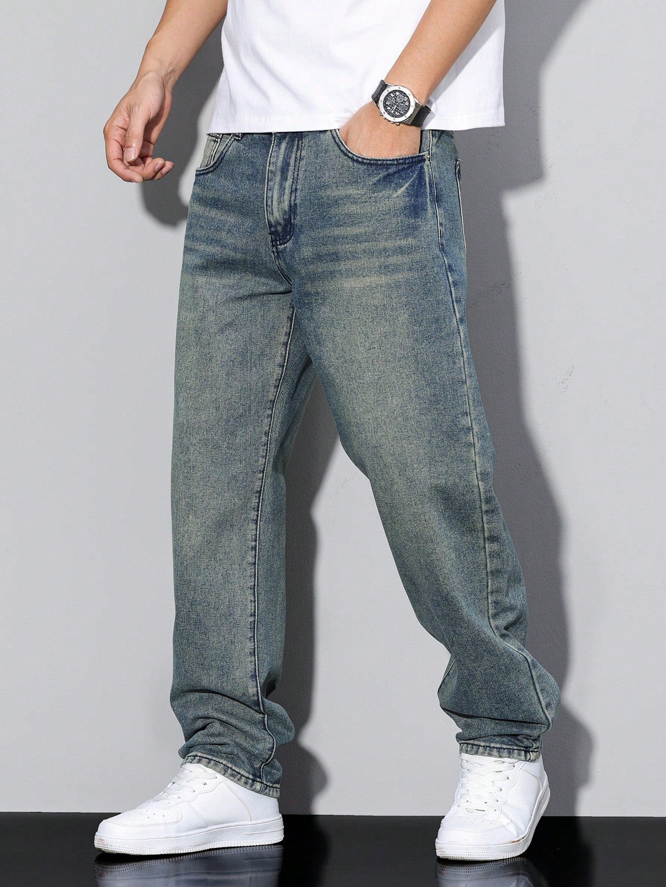 Herren Jeans im lässigen Streetwear Look